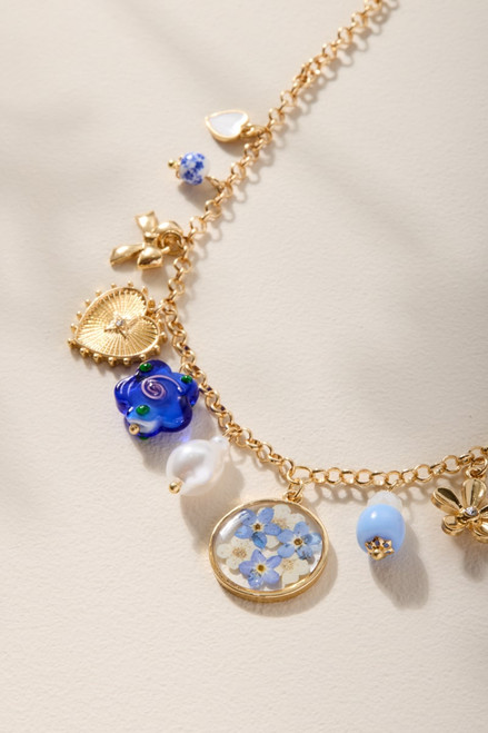 Carissa Mixed Charm Necklace