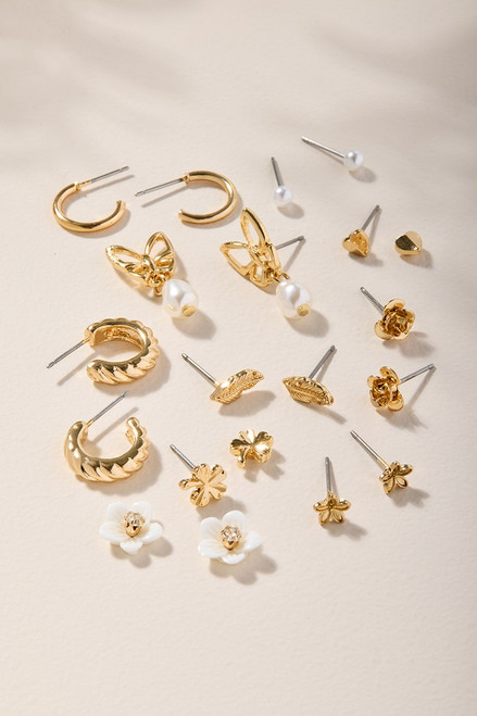 Julia Butterfly Earring Mega Set