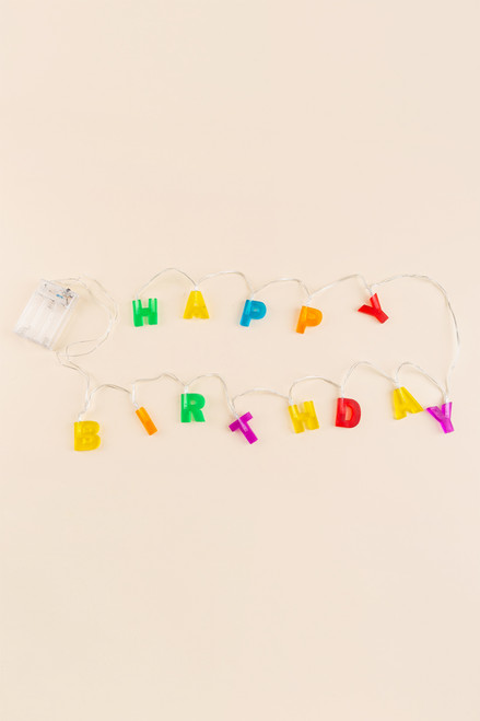 Happy Birthday String Lights