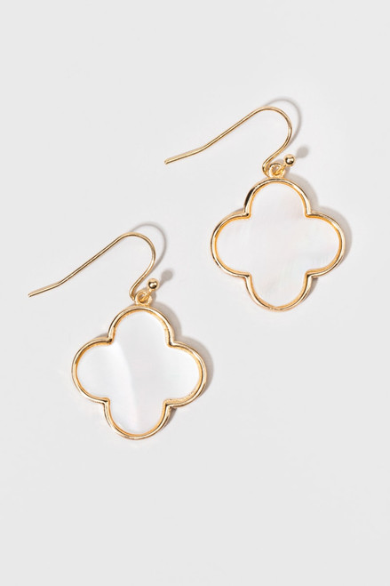 Mila Clover Drop Earrings