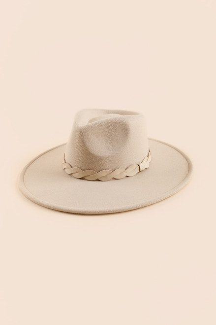Kenley Panama Wide Twist Band Hat