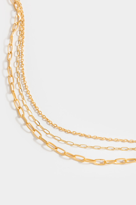 Ariyah Curb Chain Layered Necklace