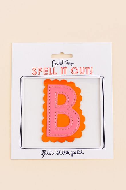 Packed Party® The Details Stick-On Letter B