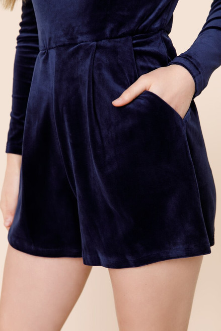 Diana Velvet Romper