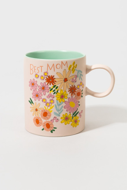 Fringe Studio® Best Mom Floral Mug