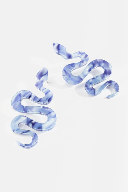 Louisa Snake Linear Earrings