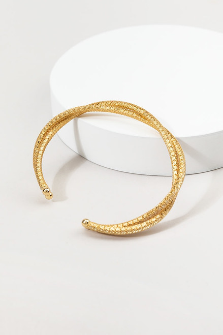 Janice Cupchain Twist Cuff Bracelet