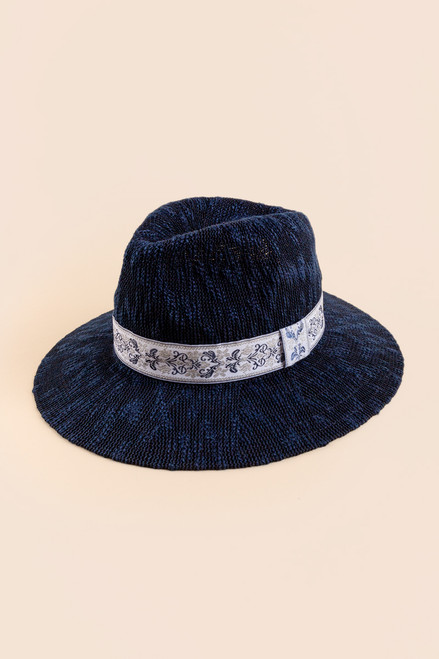 Tonya Medallion Brand Mesh Hat