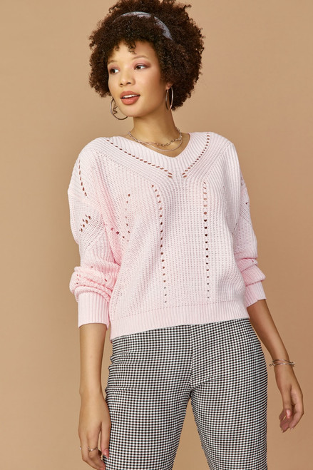 Cathie Pointelle Sweater