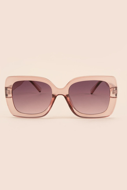 Melinda Large Square Frame Sunglasses