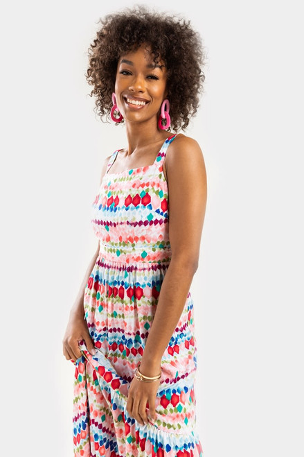 Carina Mosaic Maxi Dress