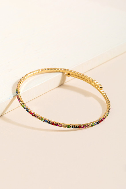 Sandra Rainbow Cupchain Bracelet