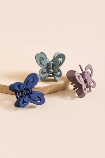Allie Butterfly Claw Clip Set