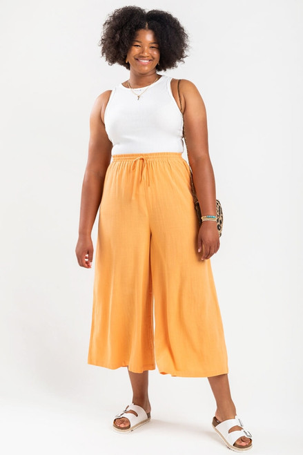 Wendie Cropped Front Tie Pants