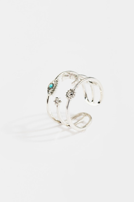 Lyla Evil Eye Celestial Ring