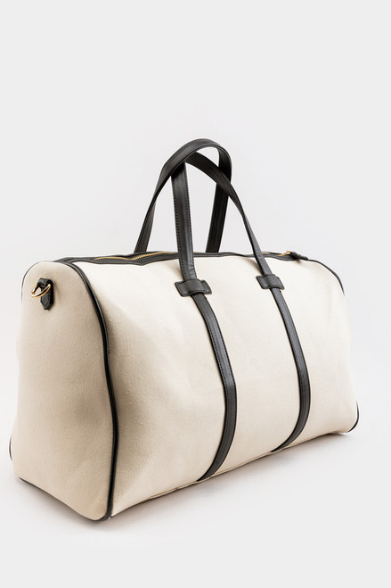 Jeannie Two-Toned Weekender Tote