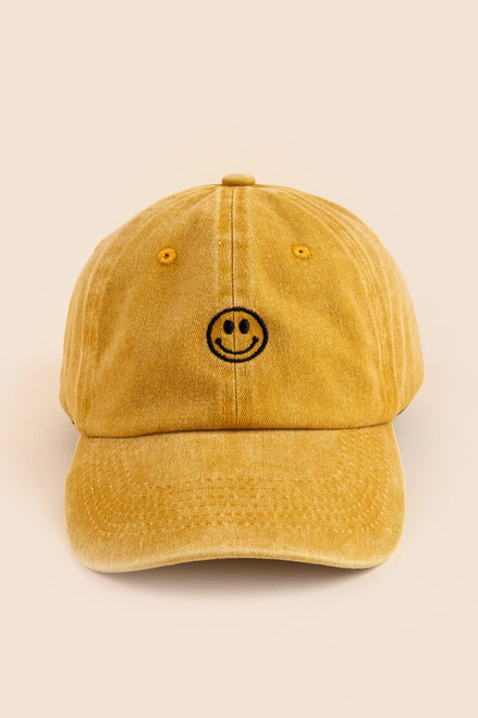 Smiley Face Icon Baseball Hat
