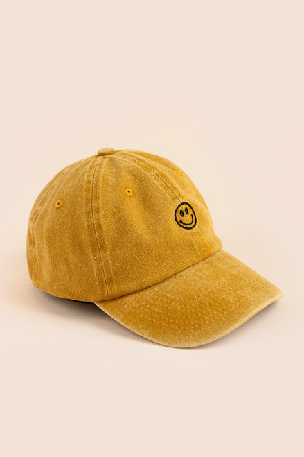 Smiley Face Icon Baseball Hat