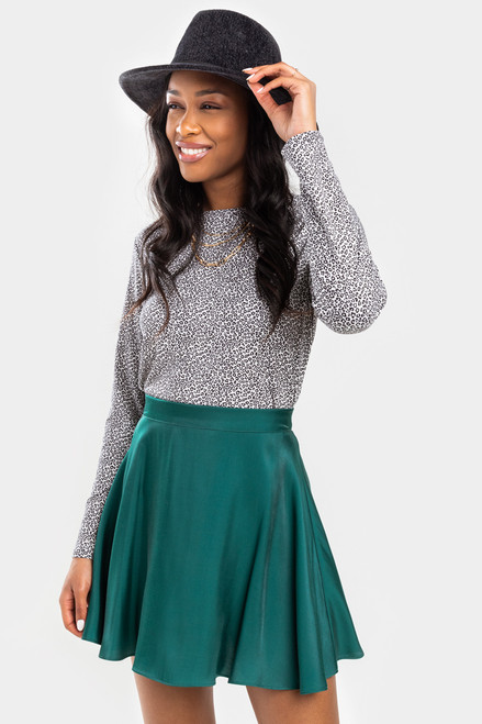 Cathy Circle Mini Skirt