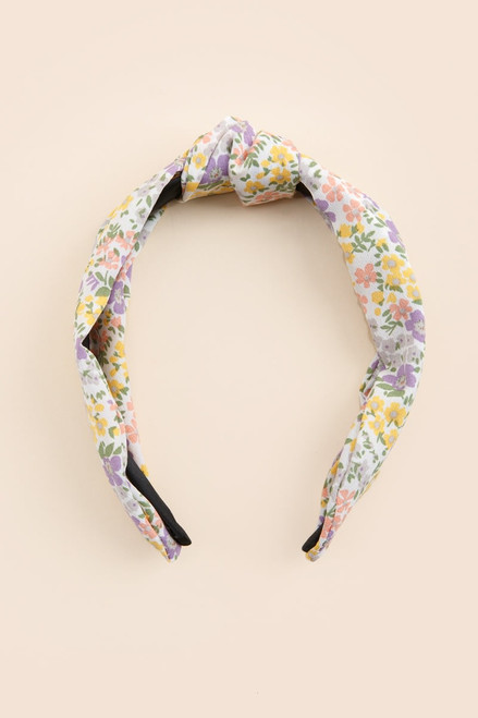 Tasha Top Knot Floral Headband