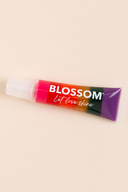 Blossom® Rainbow Lip Gloss Tube