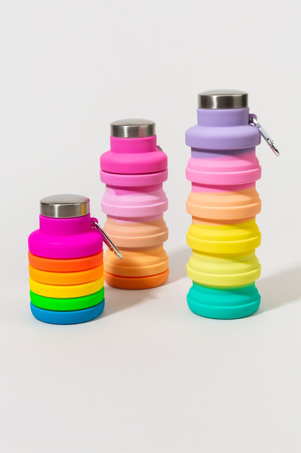 Collapsible Water Bottle Rainbow