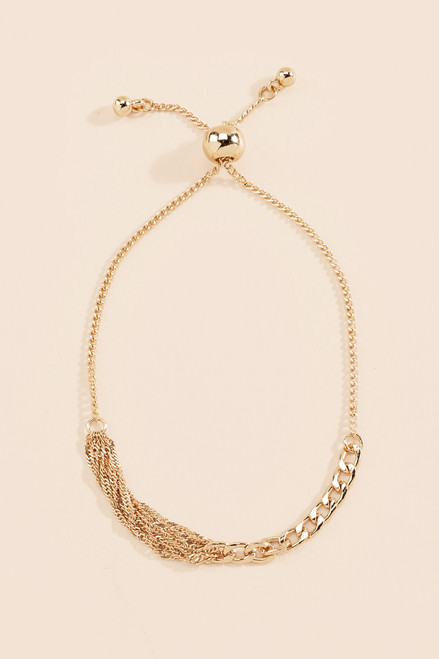 Alona Curb N Twist Chain Bracelet