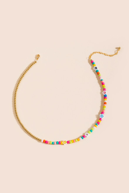 Rebecca Beaded Choker Necklace