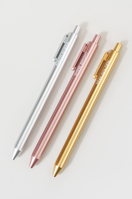 Jotter Set Stay Golden Ink Pen Set