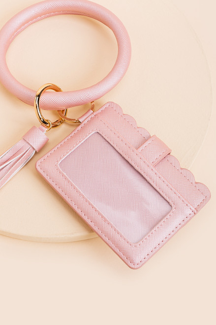 Meredith Scalloped Card Case