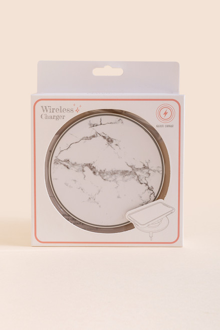 Marble Qi Wireless Charger White