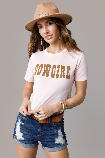 Cowgirl Cropped Tee