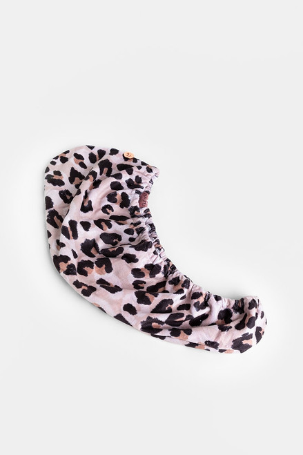 Kitsch Microfiber Hair Towel in Leopard
