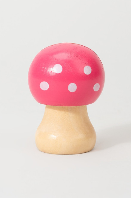 Mushroom Photo Holder in Pink