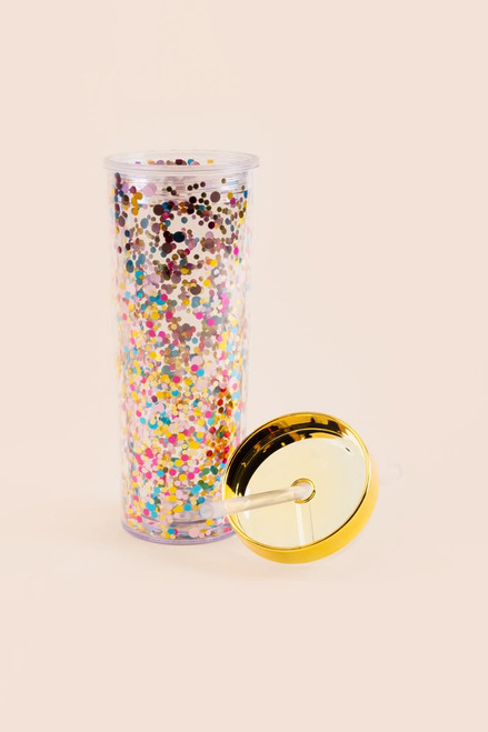 Birthday Glitter Tumbler