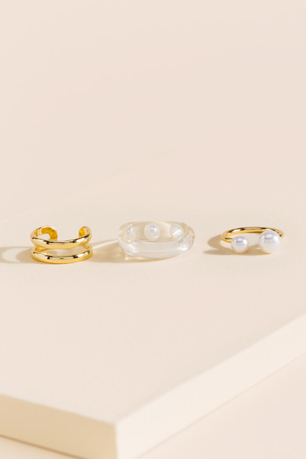 Alyssa Statement Ring Set