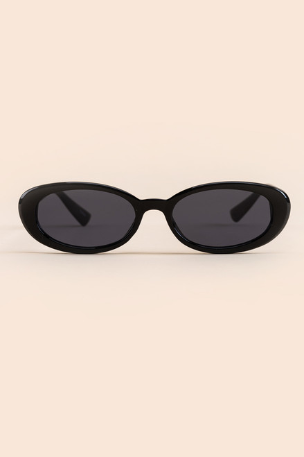 Meghan Chunky Oval Sunglasses