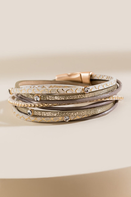 Mariah Suede Wrap Bracelet