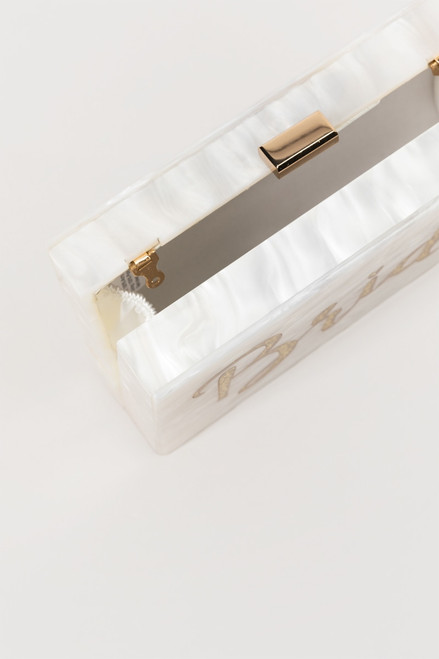 Bride Acrylic Clutch