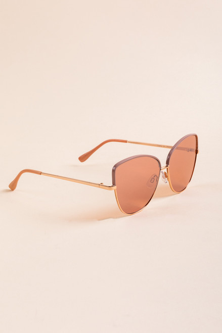 Sandra Metal Cateye sunglasses