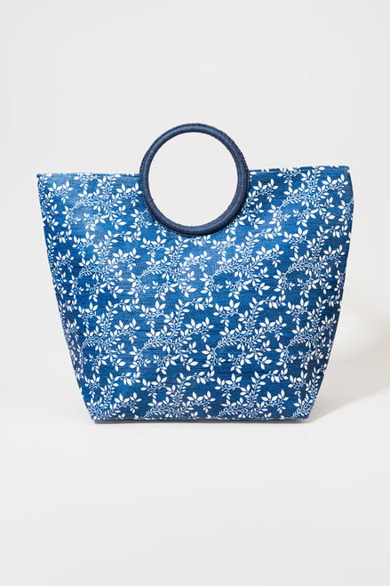 Michelle Floral Circle Ring Tote
