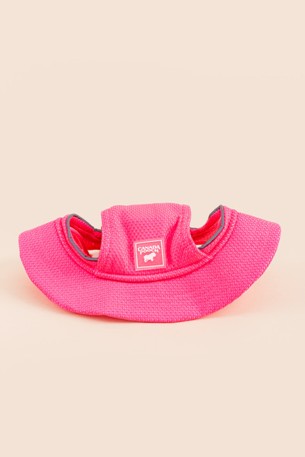 Canada Pooch Cooling Hat Neon Pink S