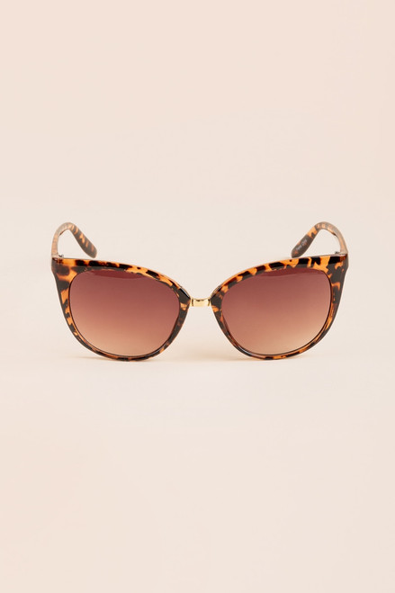 Alice Leopard Cateye Sunglasses