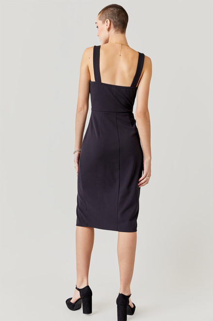 Shannon Front Slit Midi Dress