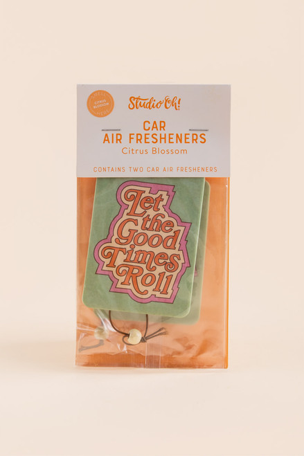 Studio Oh! Let The Good Times Roll Car Air Freshener