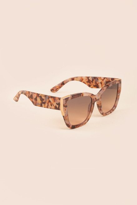 Adrienne Large Tortoise Shell Sunglasses