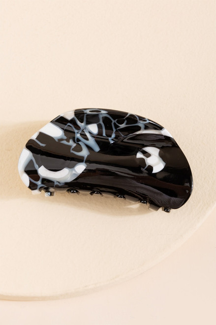 Jordin Yin Yang Marble Claw Clip