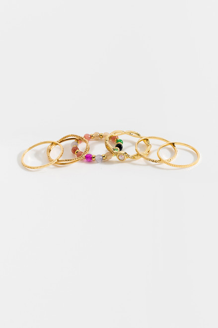 Sammie Multicolored Ring Set