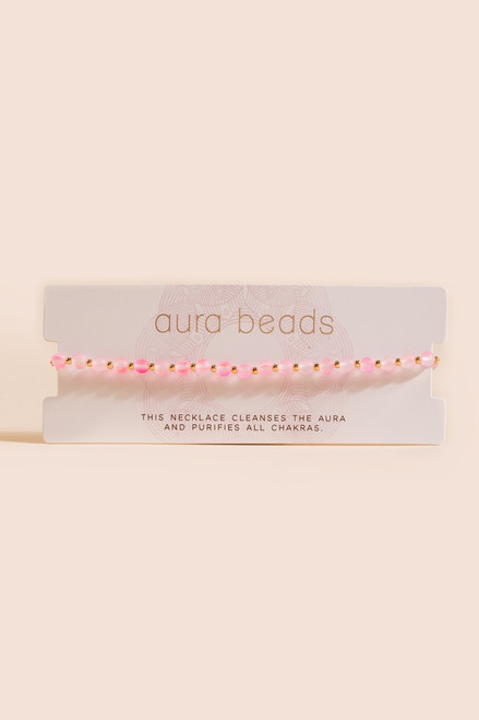 Aura Beads Power Bead Choker