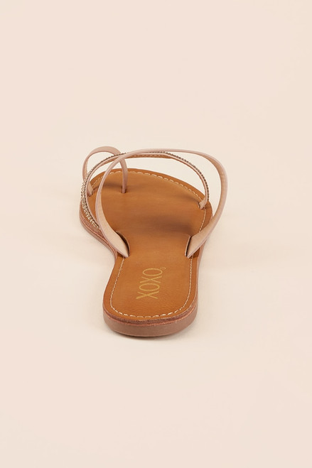 XOXO Romila Rhinestone Sandals